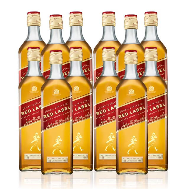 whisky etiqueta roja 12 pack